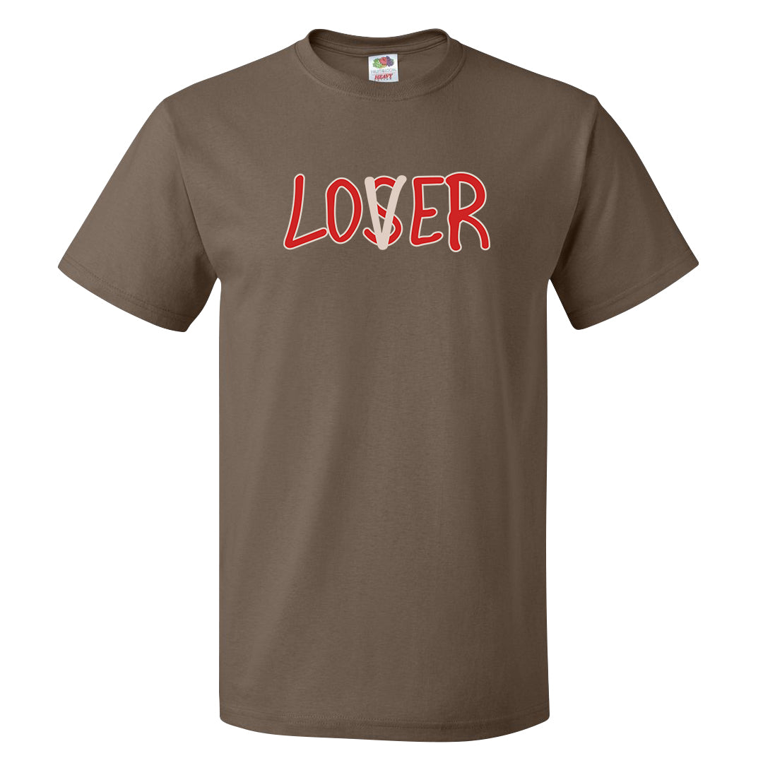 Pale Ivory Picante Red 90s T Shirt | Lover, Chocolate