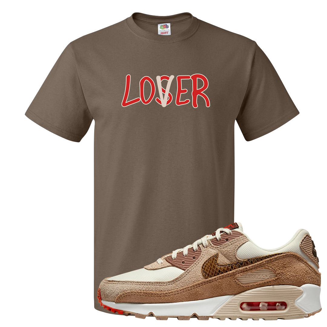 Pale Ivory Picante Red 90s T Shirt | Lover, Chocolate