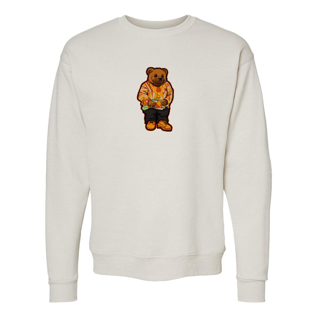 Pressure Gauge 90s Crewneck Sweatshirt | Sweater Bear, Sand