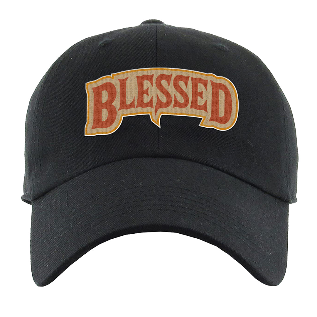 Pressure Gauge 90s Dad Hat | Blessed Arch, Black