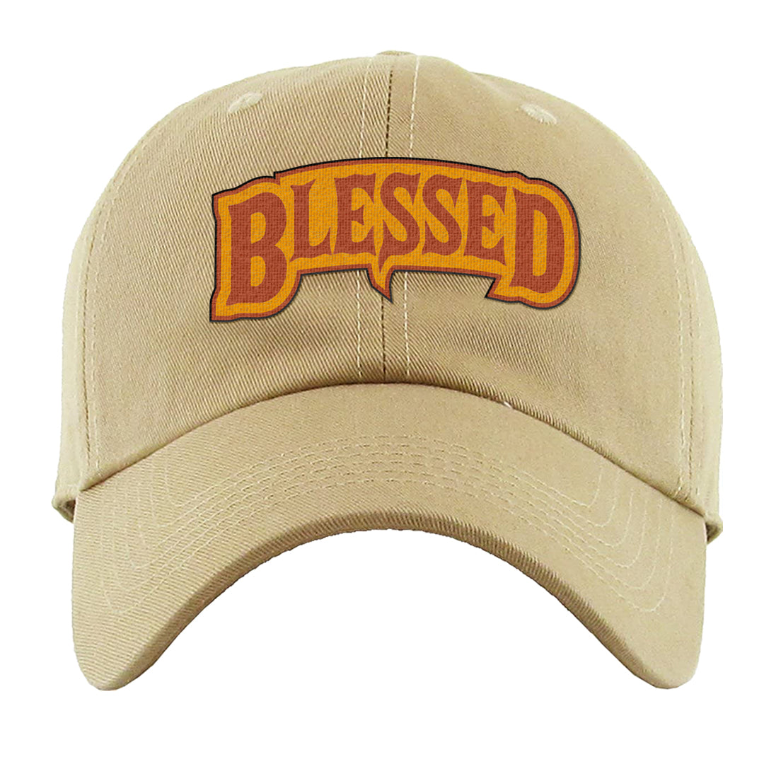Pressure Gauge 90s Dad Hat | Blessed Arch, Khaki