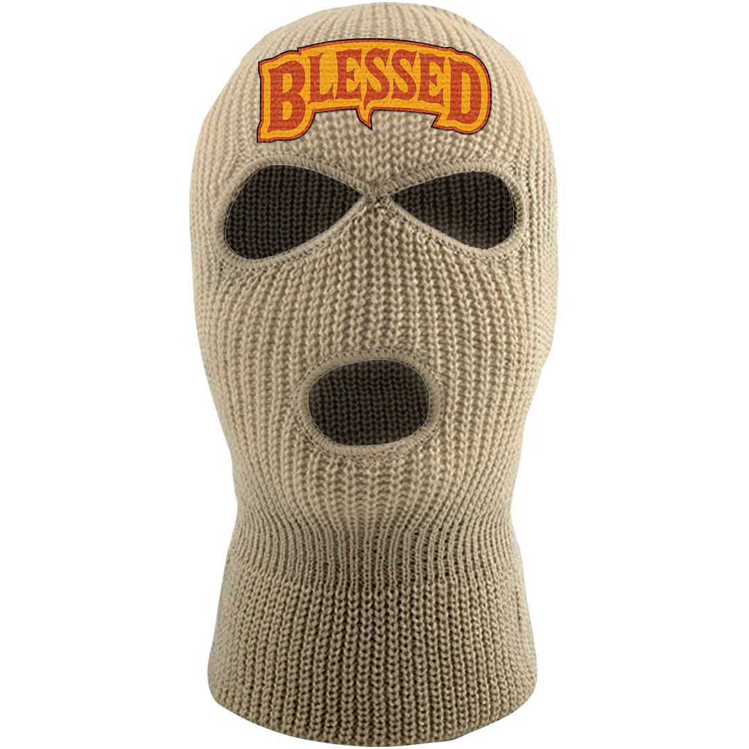 Pressure Gauge 90s Ski Mask | Blessed Arch, Khaki