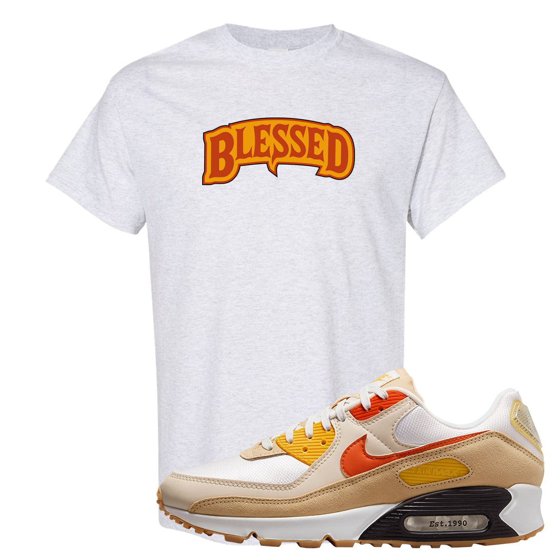 Pressure Gauge 90s T Shirt | Blessed Arch, Ash