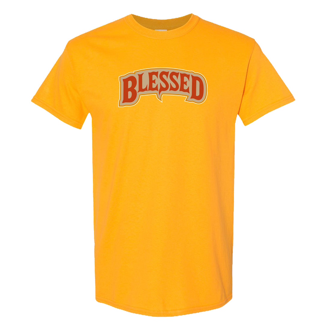 Pressure Gauge 90s T Shirt | Blessed Arch, Gold