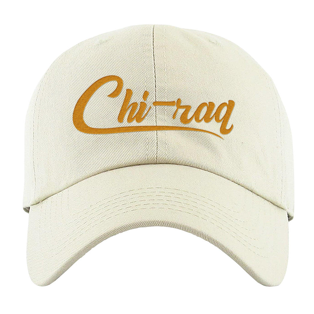 Pressure Gauge 90s Dad Hat | Chiraq, White