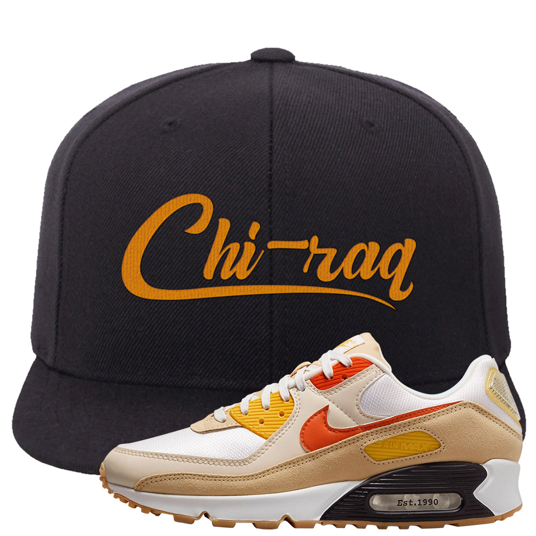 Pressure Gauge 90s Snapback Hat | Chiraq, Black