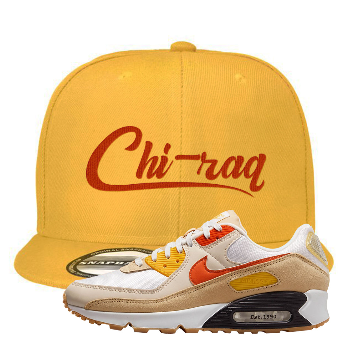 Pressure Gauge 90s Snapback Hat | Chiraq, Gold
