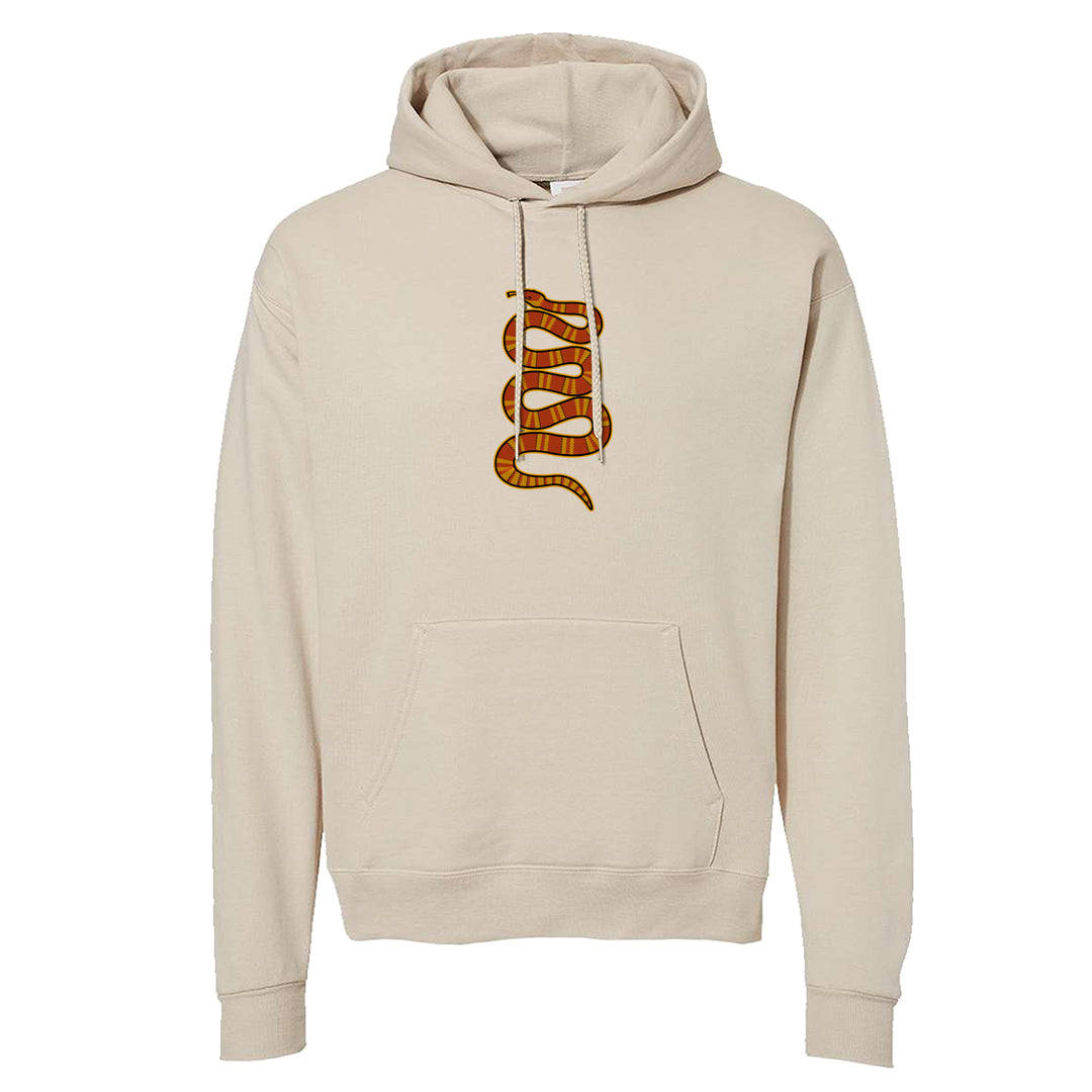 Pressure Gauge 90s Hoodie | Coiled Snake, Sand