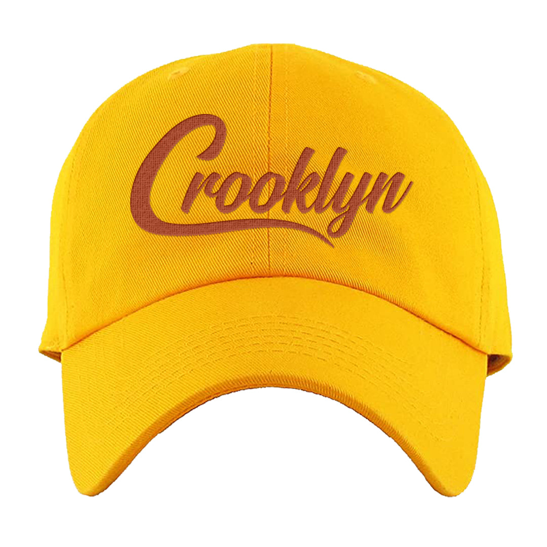 Pressure Gauge 90s Dad Hat | Crooklyn, Gold
