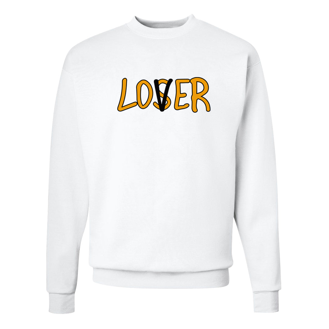Pressure Gauge 90s Crewneck Sweatshirt | Lover, White