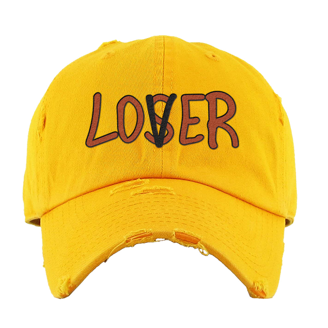 Pressure Gauge 90s Distressed Dad Hat | Lover, Gold