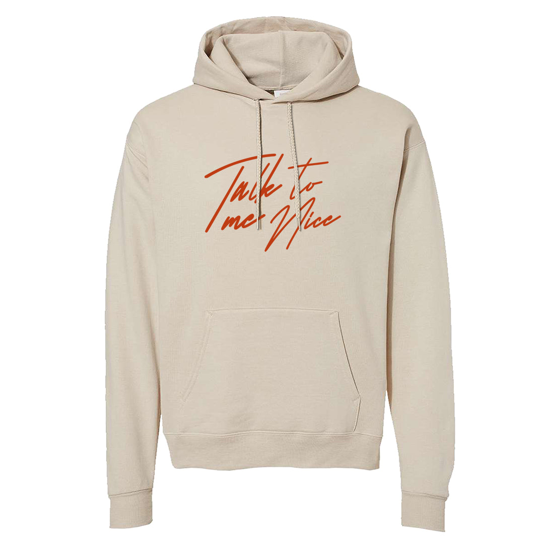 Pressure Gauge 90s Hoodie | Talk To Me Nice, Sand