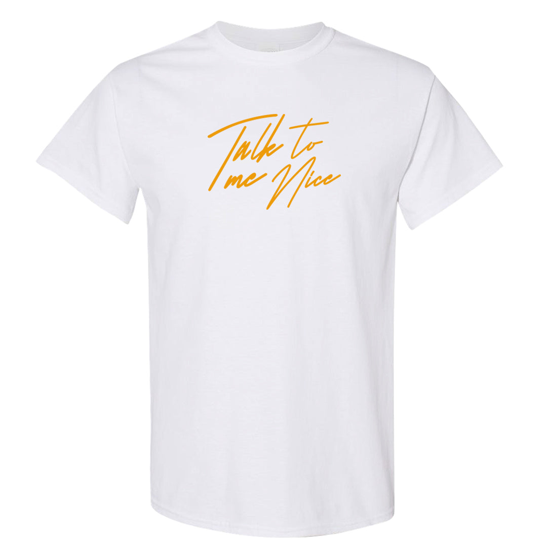 Pressure Gauge 90s T Shirt | Talk To Me Nice, White