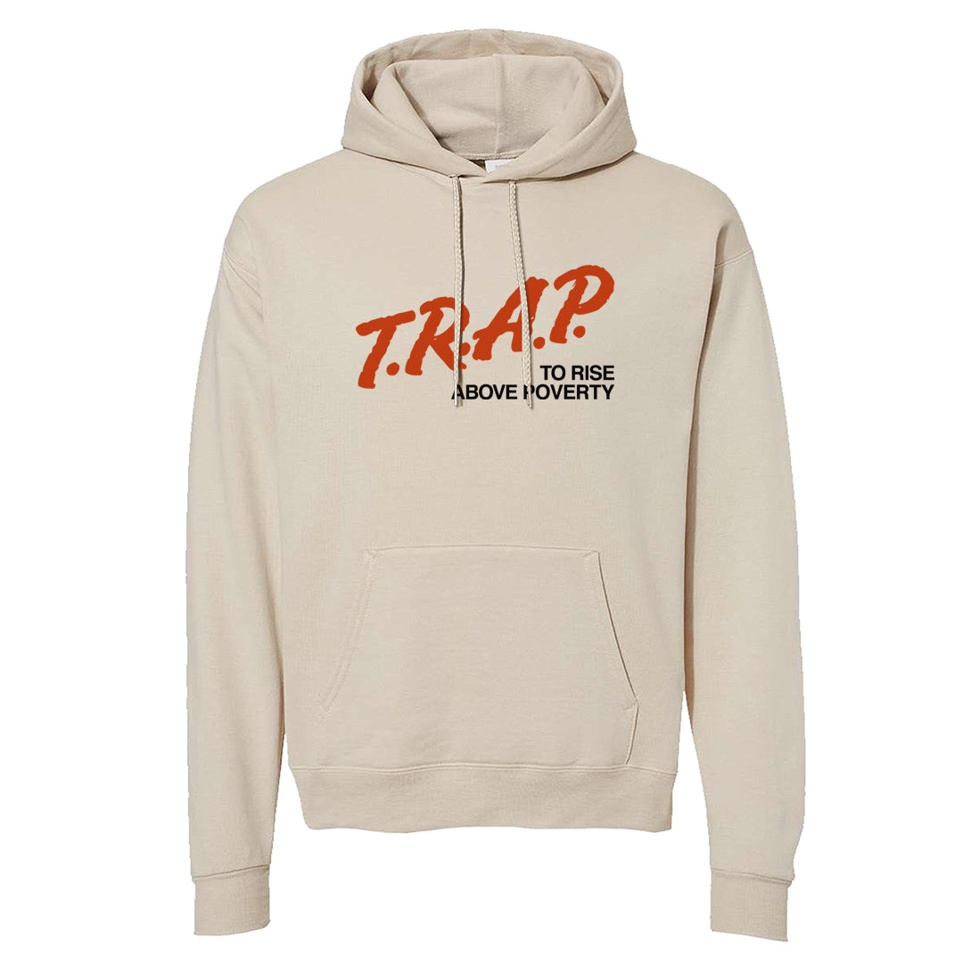 Pressure Gauge 90s Hoodie | Trap To Rise Above Poverty, Sand