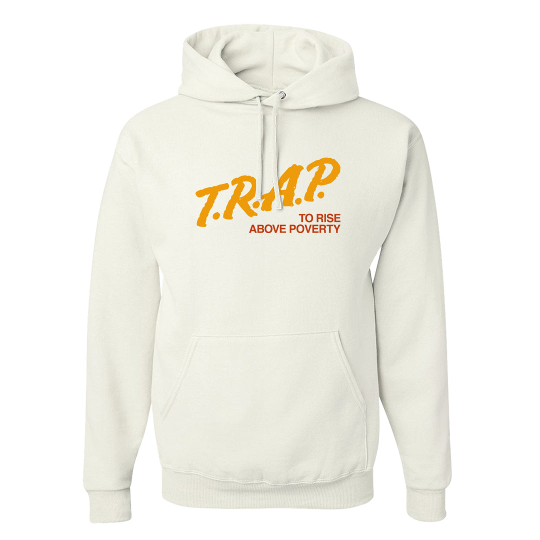Pressure Gauge 90s Hoodie | Trap To Rise Above Poverty, White