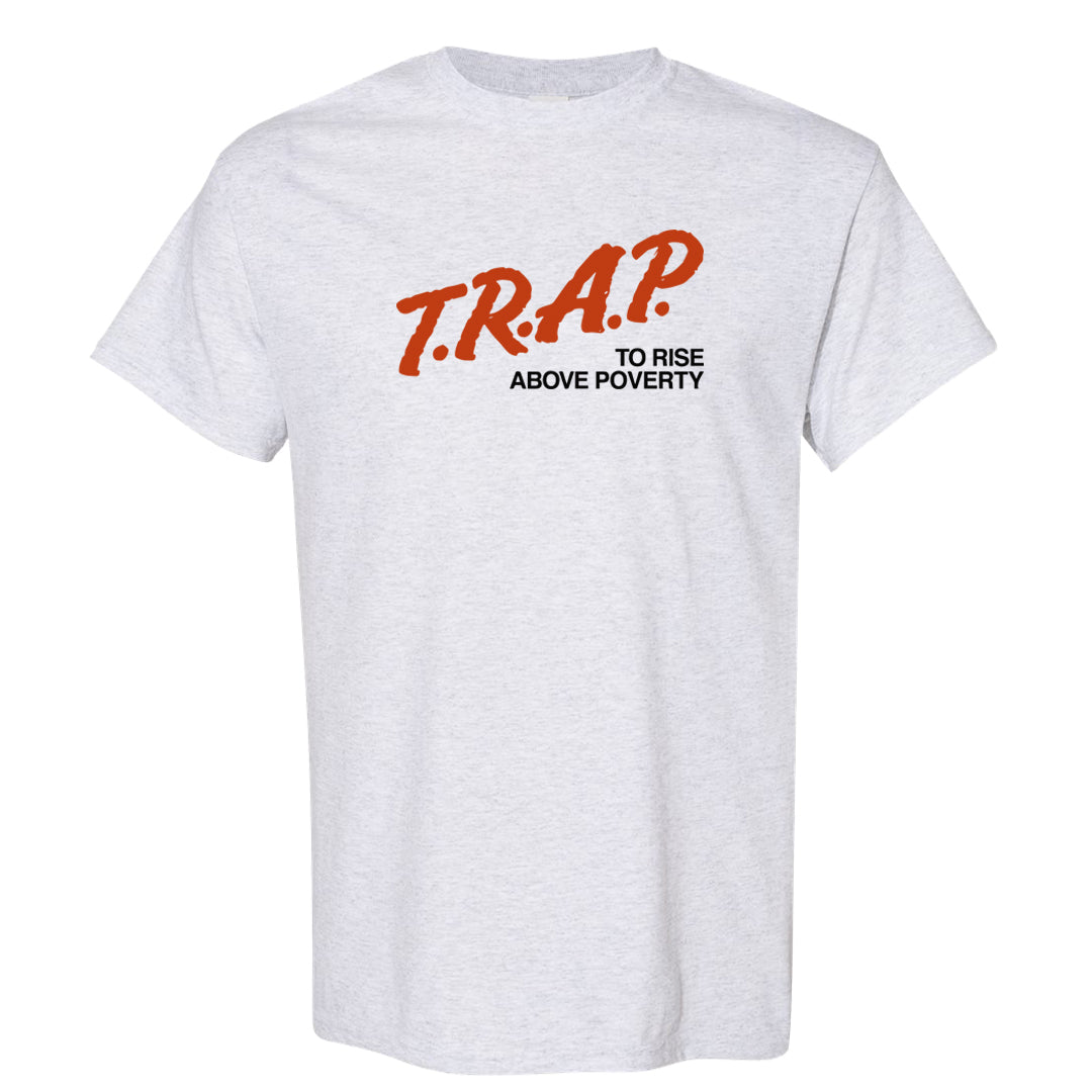 Pressure Gauge 90s T Shirt | Trap To Rise Above Poverty, Ash