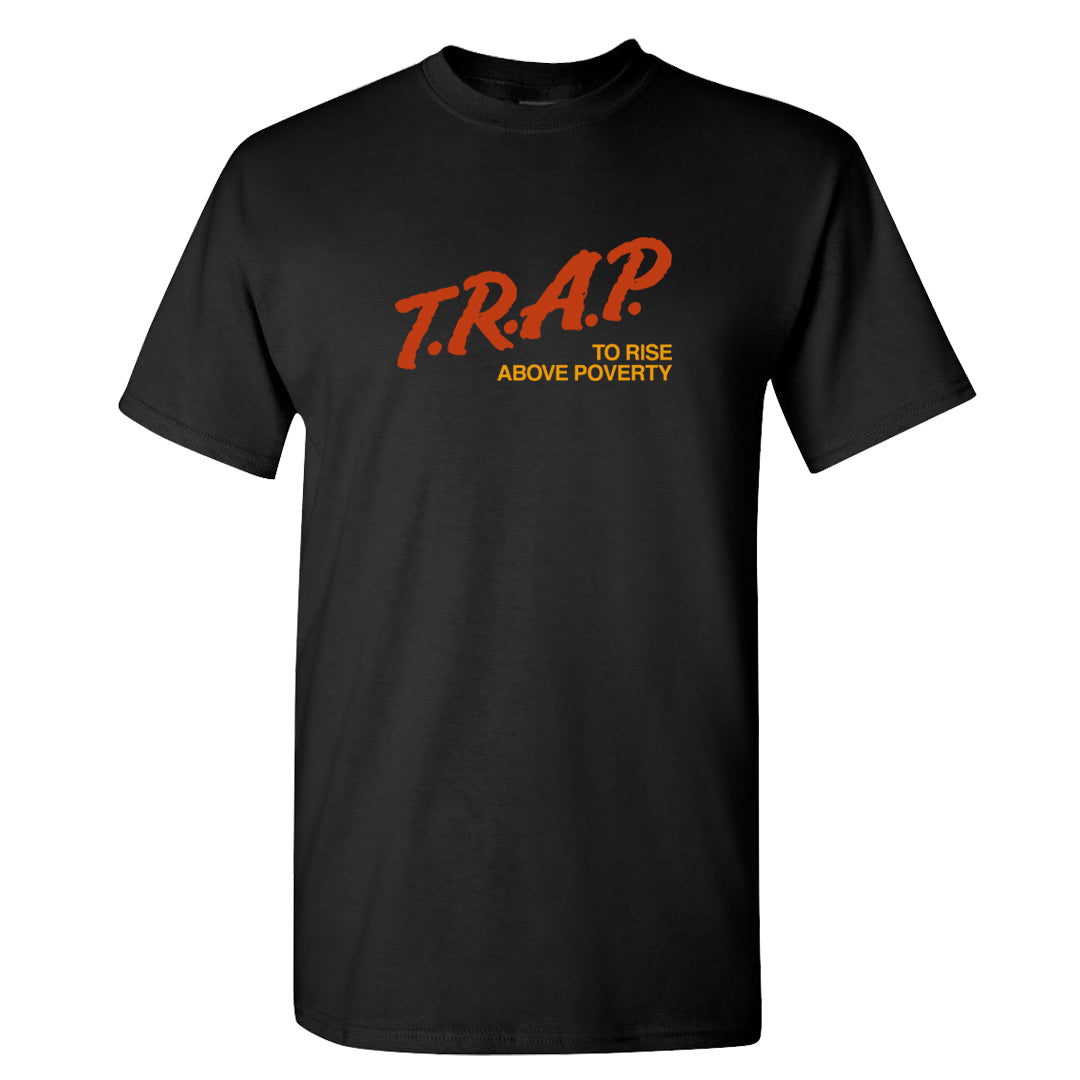 Pressure Gauge 90s T Shirt | Trap To Rise Above Poverty, Black