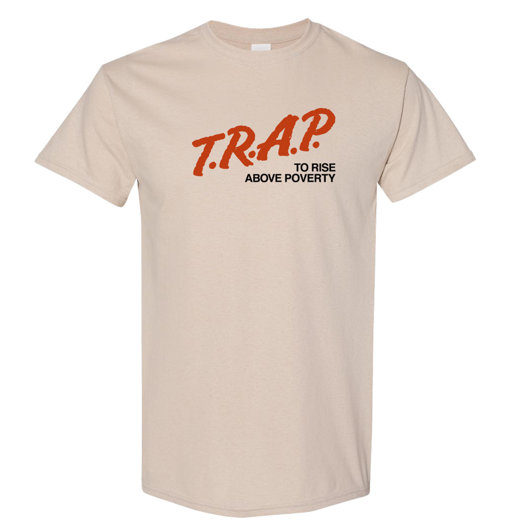 Pressure Gauge 90s T Shirt | Trap To Rise Above Poverty, Sand