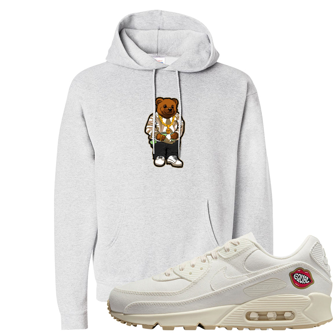 The Future Is Equal 90s Hoodie | Sweater Bear, Ash