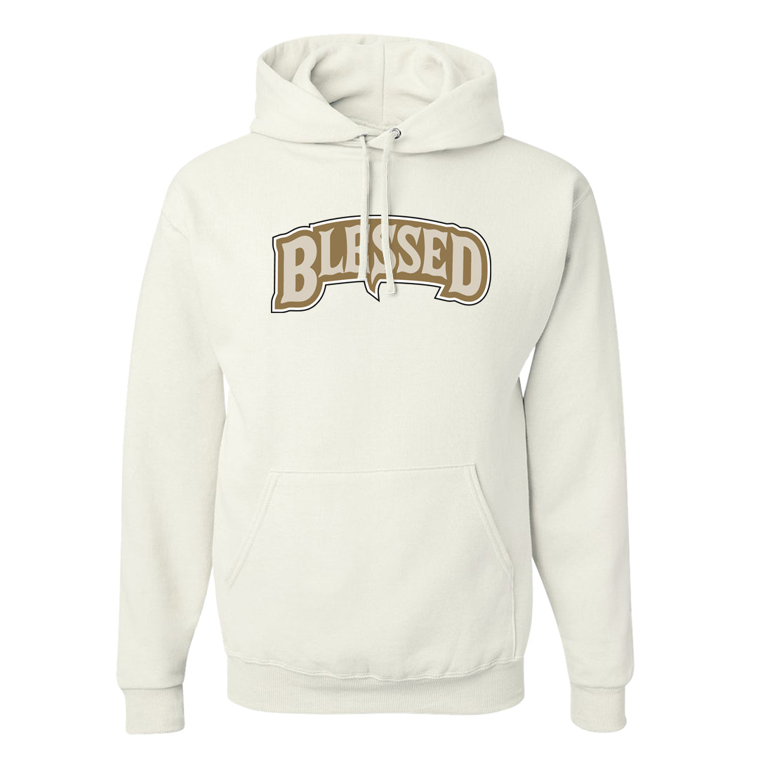 The Future Is Equal 90s Hoodie | Blessed Arch, White