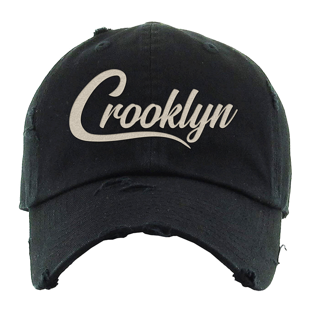 The Future Is Equal 90s Distressed Dad Hat | Crooklyn, Black
