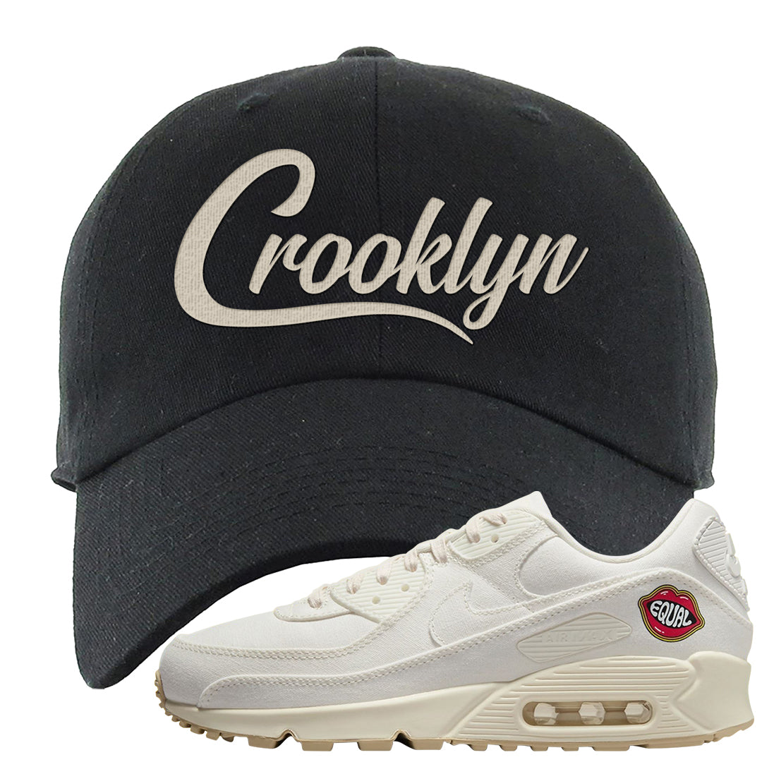 The Future Is Equal 90s Dad Hat | Crooklyn, Black