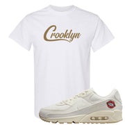 The Future Is Equal 90s T Shirt | Crooklyn, White
