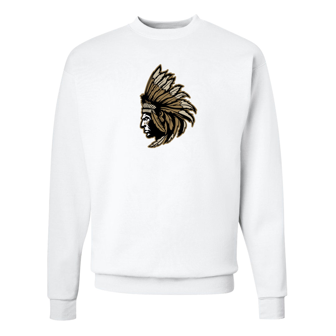 The Future Is Equal 90s Crewneck Sweatshirt | Indian Chief, White