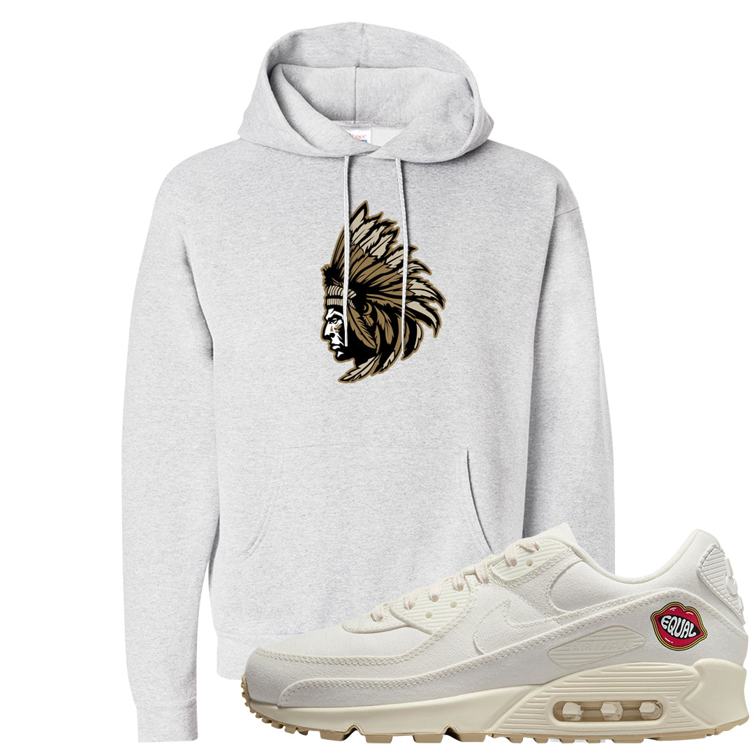 The Future Is Equal 90s Hoodie | Indian Chief, Ash