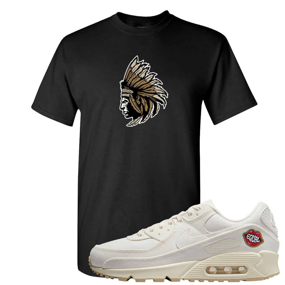 The Future Is Equal 90s T Shirt | Indian Chief, Black