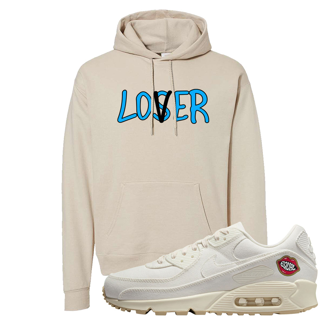 The Future Is Equal 90s Hoodie | Lover, Sand