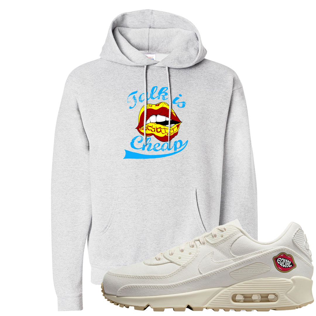 The Future Is Equal 90s Hoodie | Talk Lips, Ash