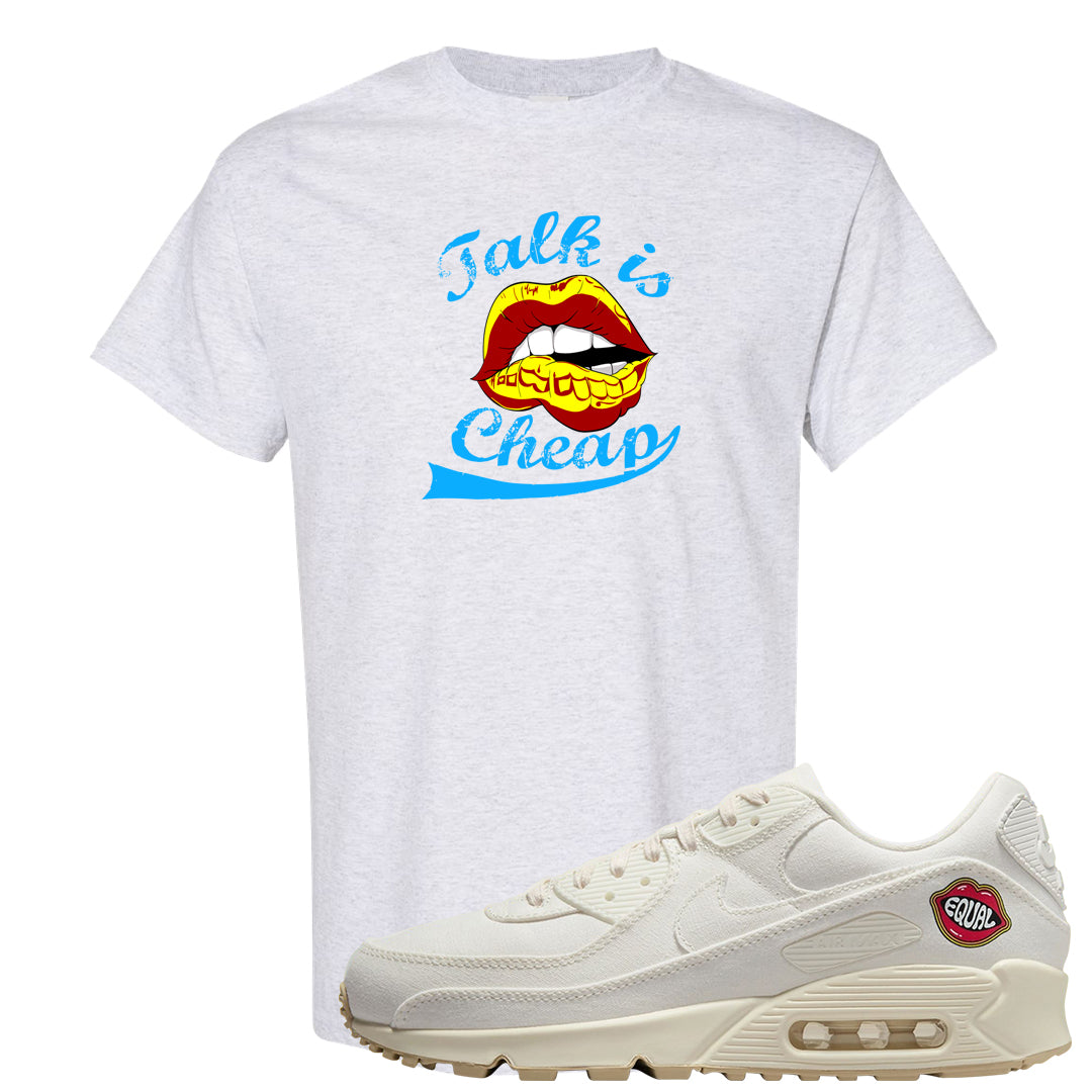 The Future Is Equal 90s T Shirt | Talk Lips, Ash