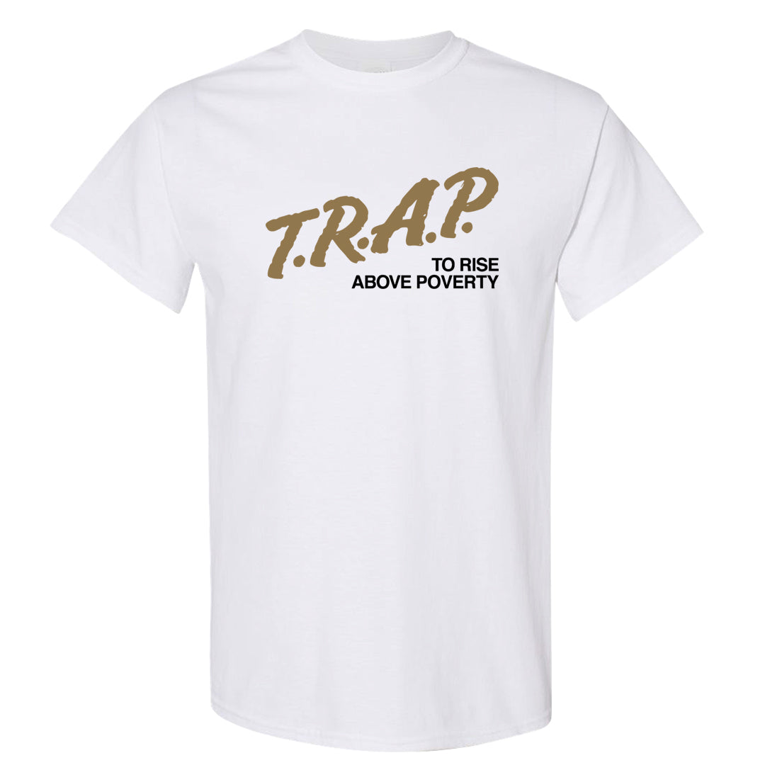 The Future Is Equal 90s T Shirt | Trap To Rise Above Poverty, White