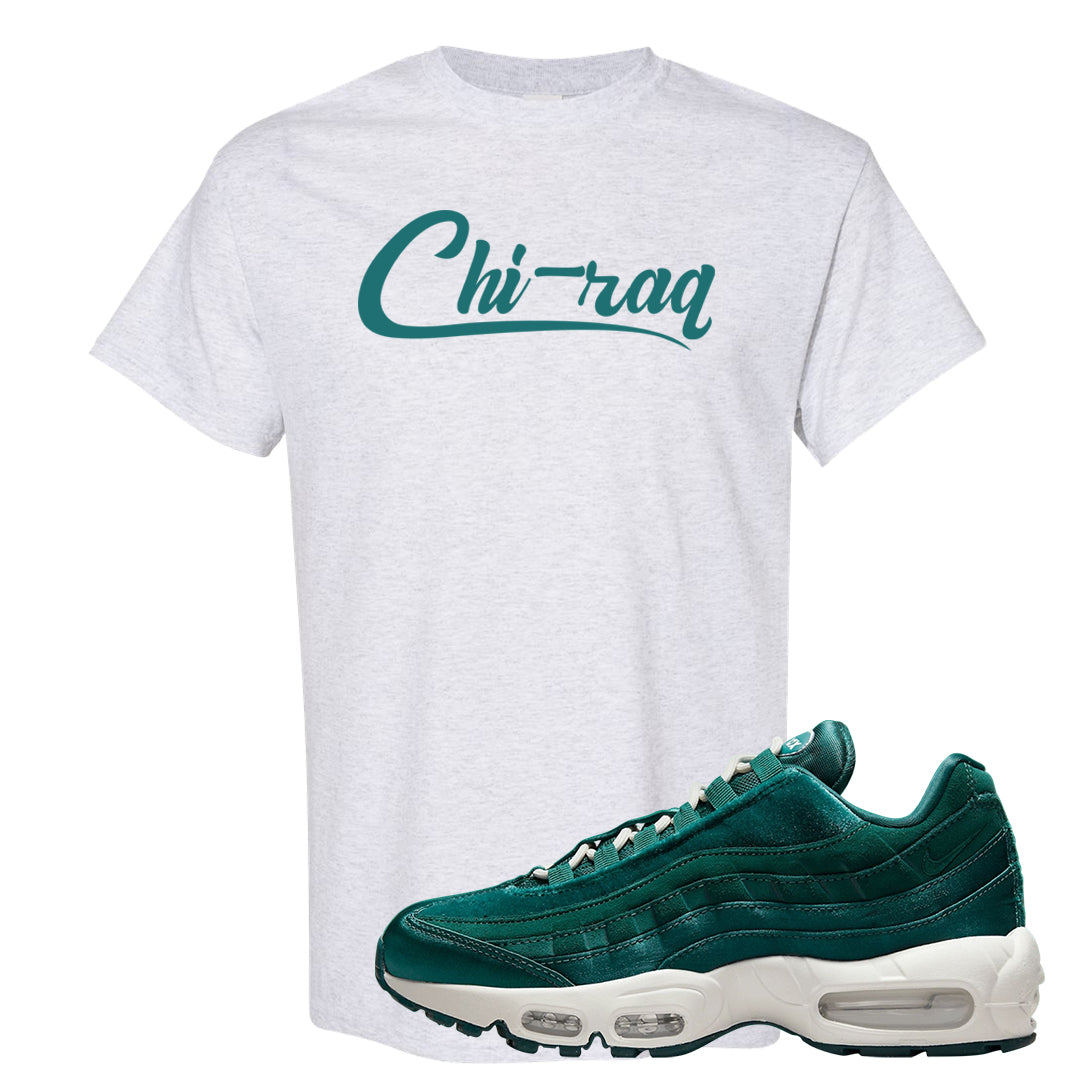 Green Velvet 95s T Shirt | Chiraq, Ash