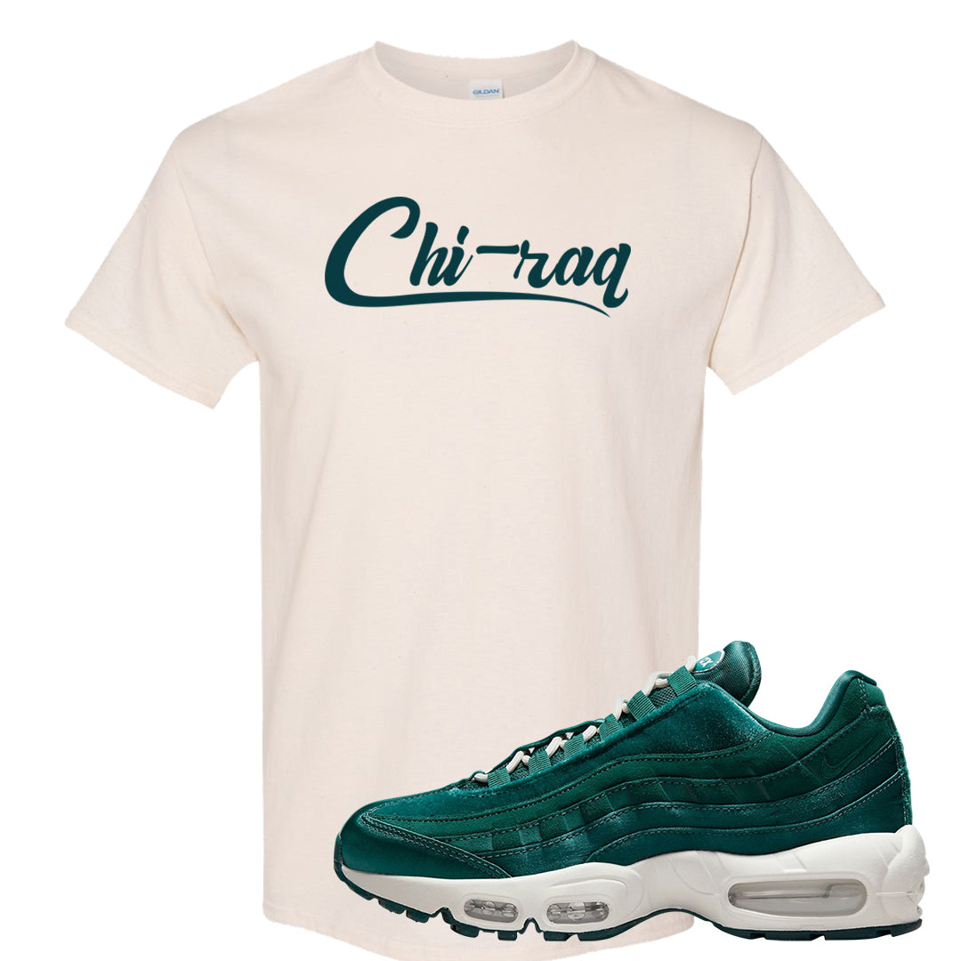 Green Velvet 95s T Shirt | Chiraq, Natural