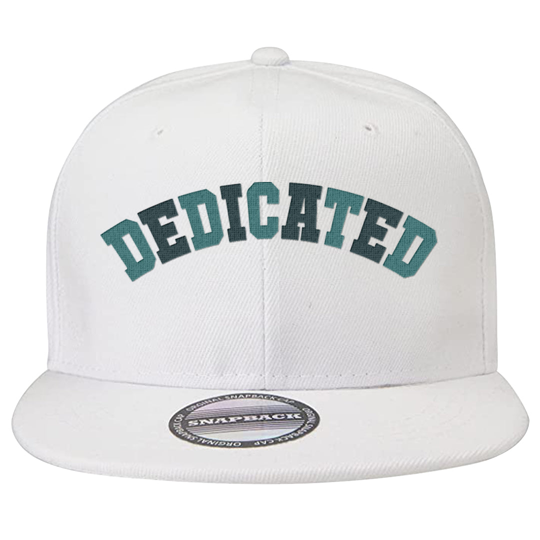 Green Velvet 95s Snapback Hat | Dedicated, White