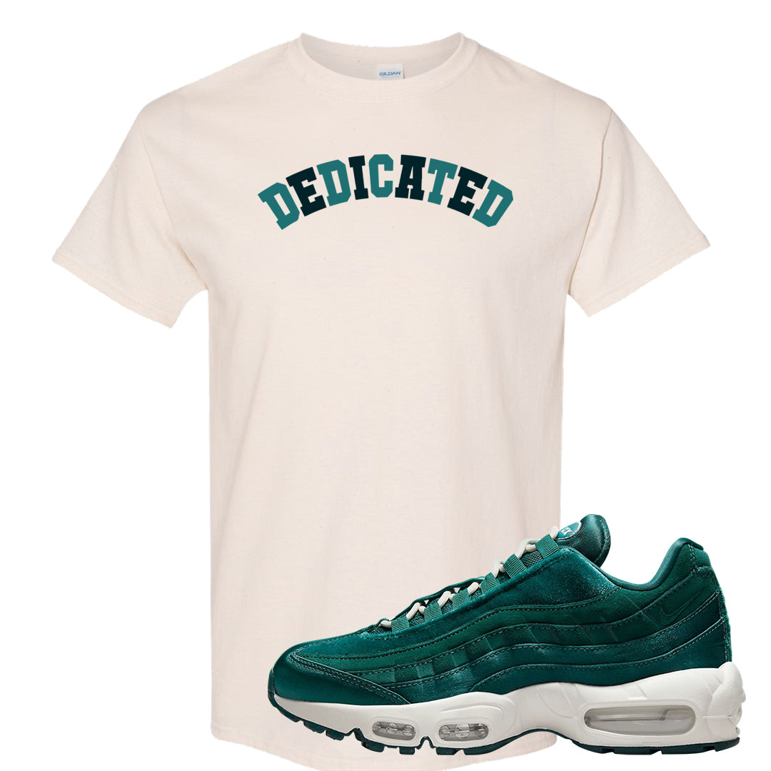 Green Velvet 95s T Shirt | Dedicated, Natural
