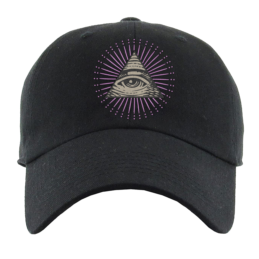 Safari Viotech 95s Dad Hat | All Seeing Eye, Black