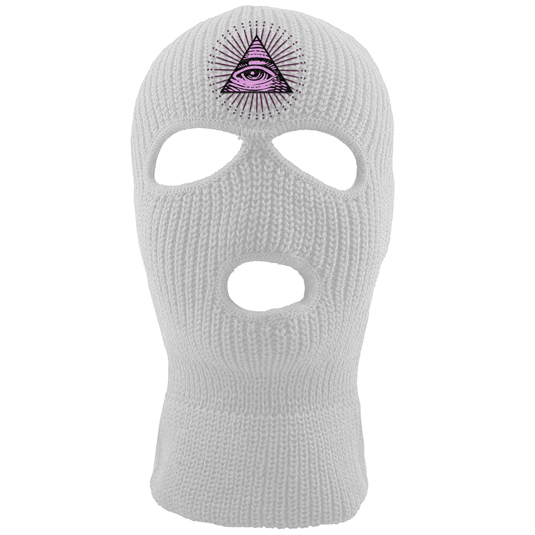Safari Viotech 95s Ski Mask | All Seeing Eye, White