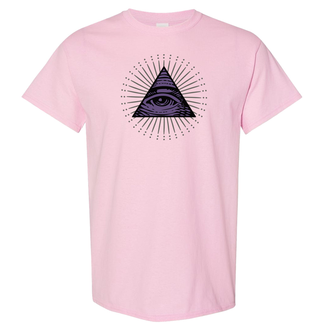 Safari Viotech 95s T Shirt | All Seeing Eye, Light Pink