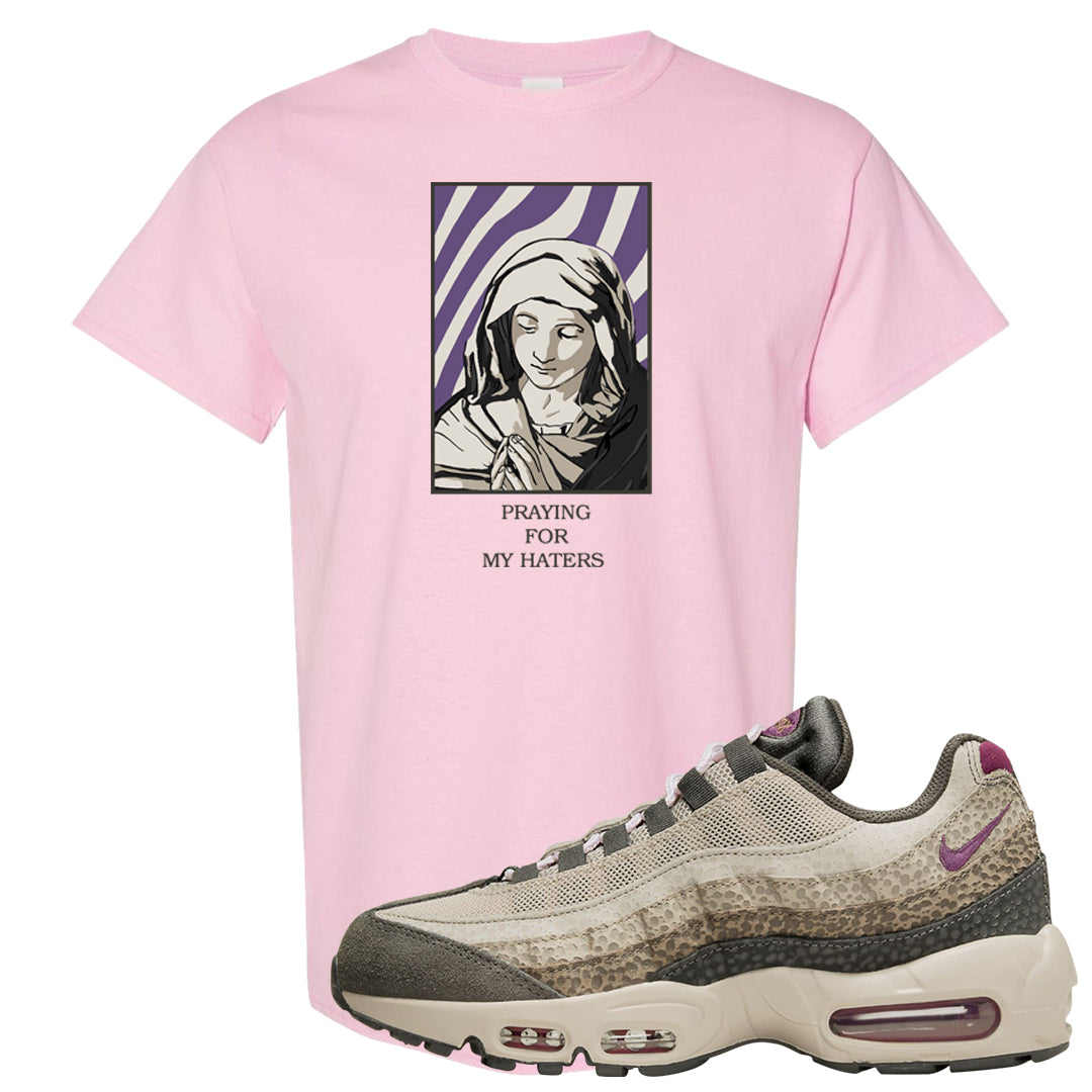 Safari Viotech 95s T Shirt | God Told Me, Light Pink