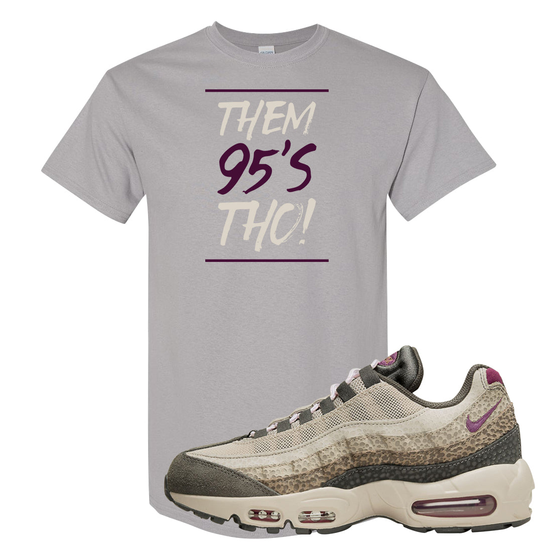 Safari Viotech 95s T Shirt | Them 95's Tho, Gravel