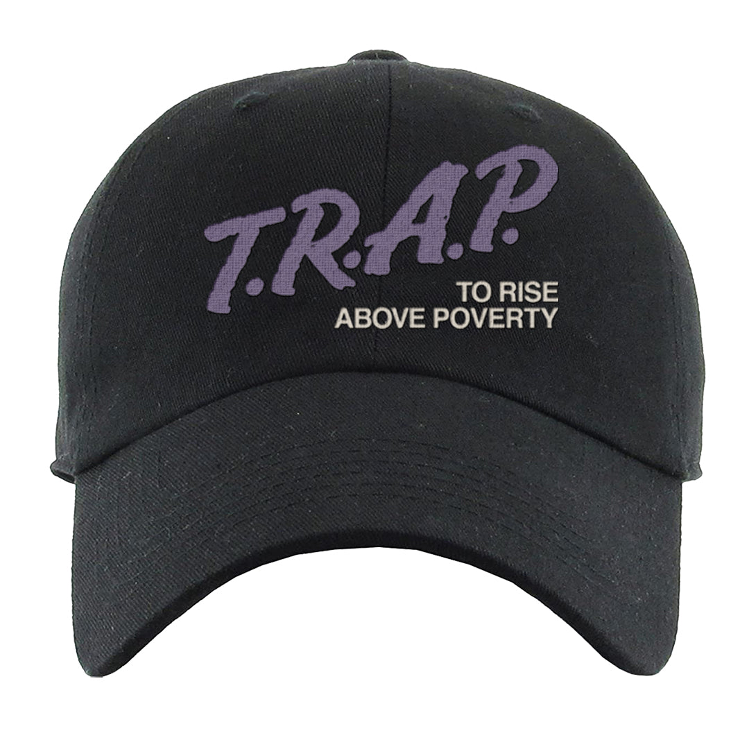 Safari Viotech 95s Dad Hat | Trap To Rise Above Poverty, Black