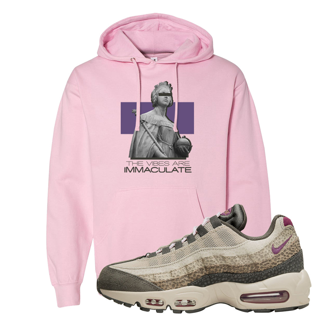Safari Viotech 95s Hoodie | The Vibes Are Immaculate, Light Pink