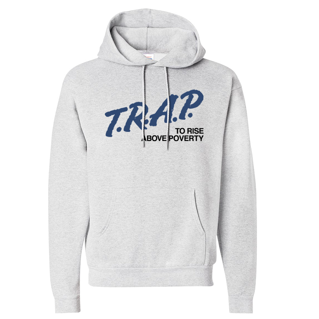 Atlantic Blue Voltage Yellow 97s Hoodie | Trap To Rise Above Poverty, Ash