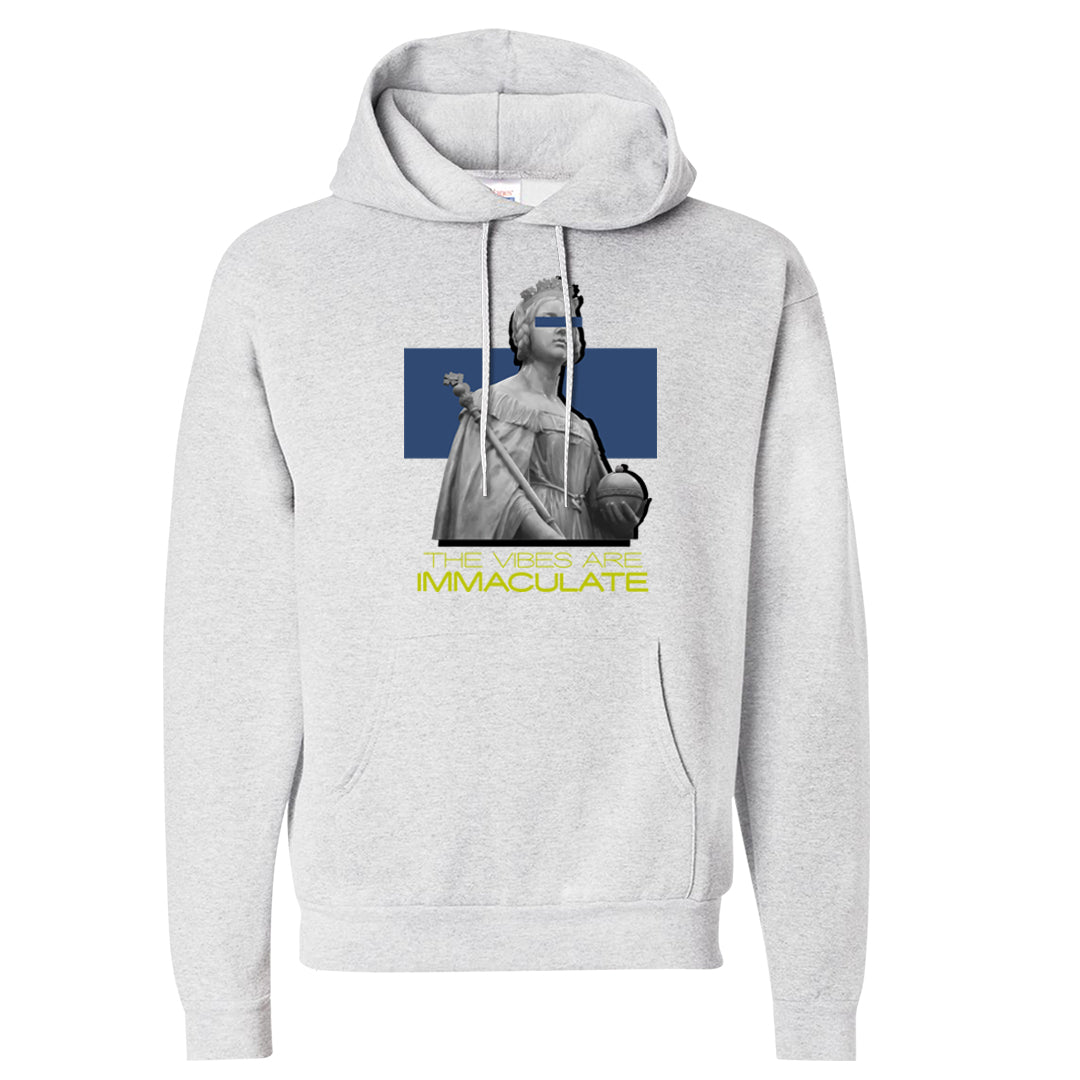 Atlantic Blue Voltage Yellow 97s Hoodie | The Vibes Are Immaculate, Ash