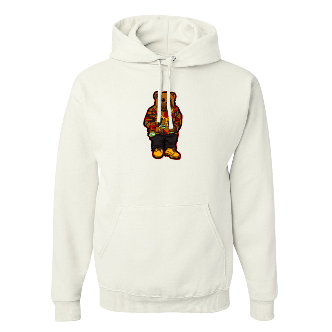 Gold Bullet 97s Hoodie | Sweater Bear, White