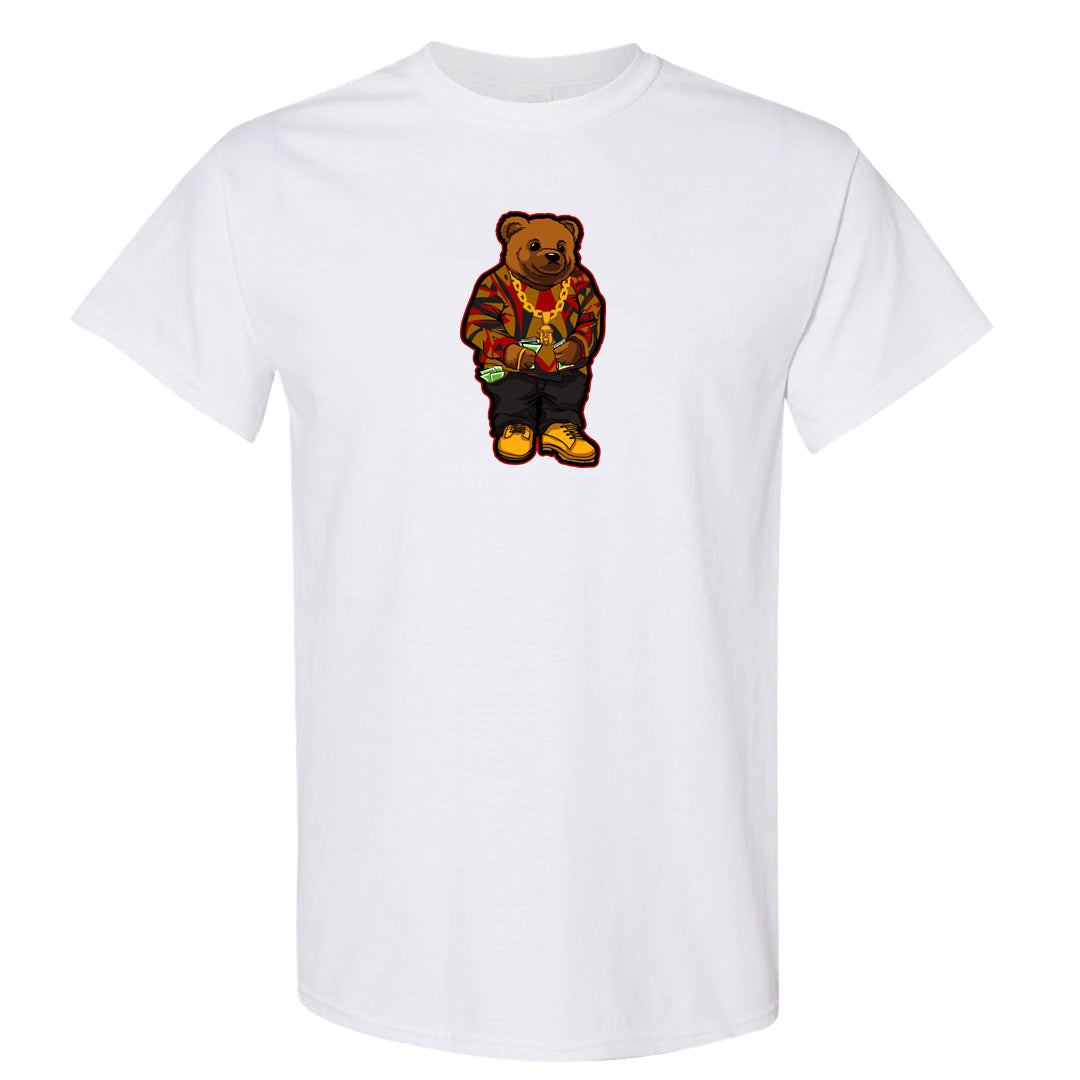 Gold Bullet 97s T Shirt | Sweater Bear, White