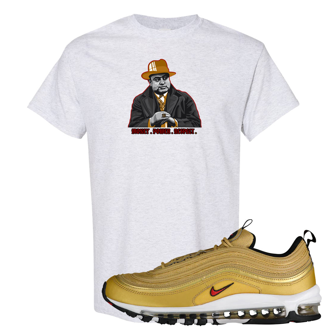 Gold Bullet 97s T Shirt | Capone Illustration, Ash